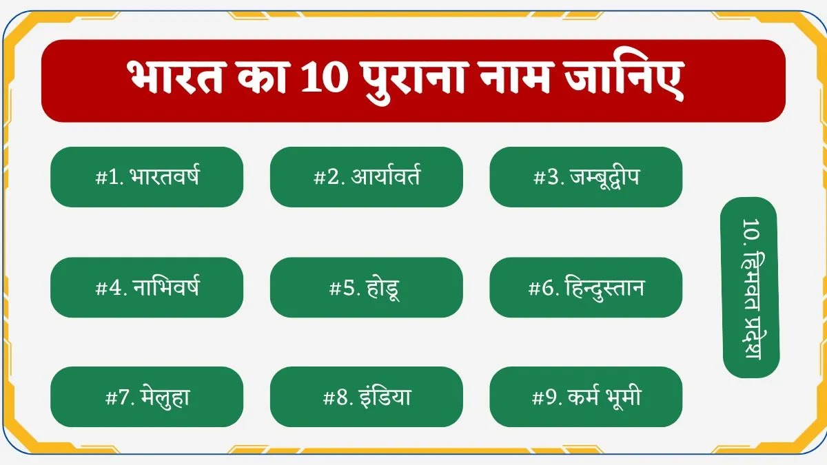 भारत का 10 पुराना नाम जानिए.webp